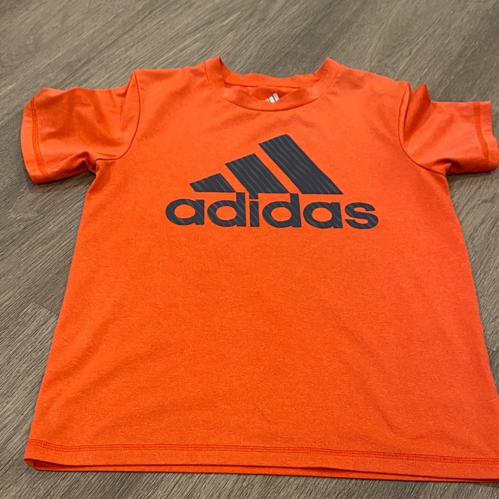 Adidas Kids' Tee in Bold Orange